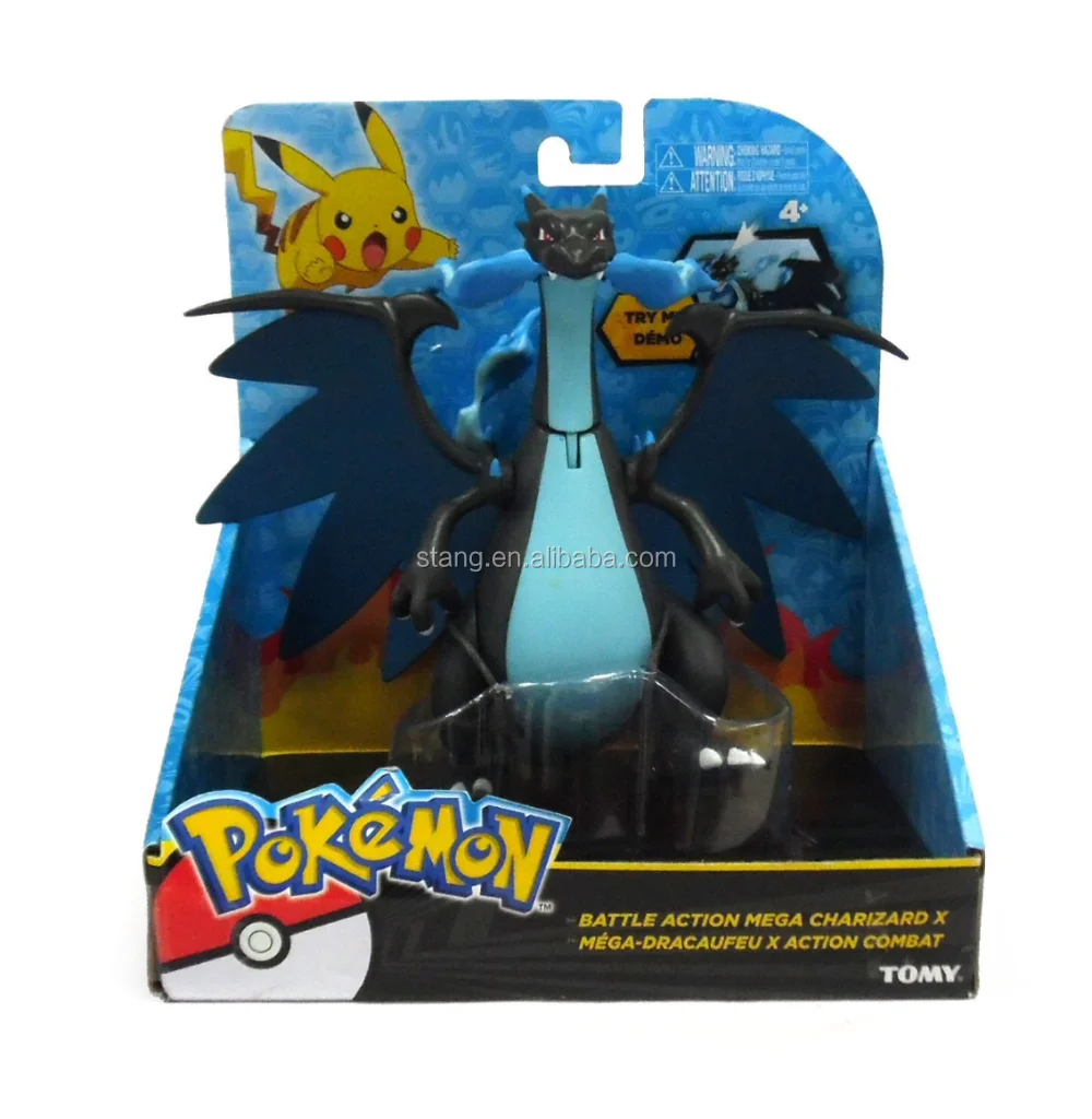 mega charizard x action figure