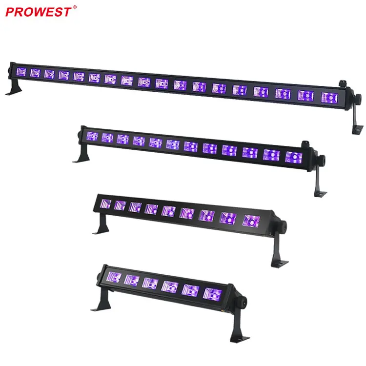 Prowest 18led 60w Dj Christmas Party Light Uv Led Black Light Bar For Blacklight Paint Party