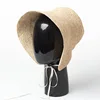 2018 Summer Woman Foldable Quality Raffia Crocheted Straw Bonnet Hats