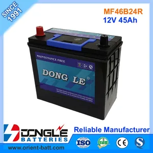 China Auto Battery Types Whole Alibaba Super Quality Delkor Type Auto Battery 12v 46b24r