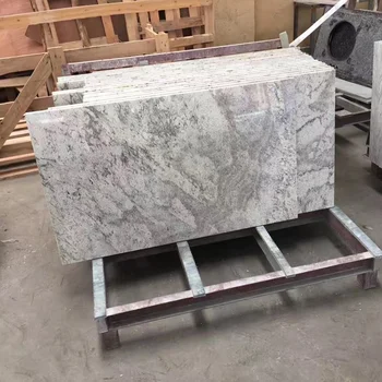 Lowes Pre Cut Project Used Andremeda White Granite Countertops Sale