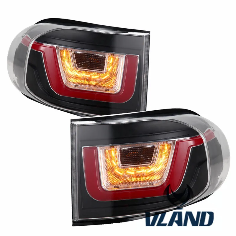 VLAND manufacturer for car taillight for FJ Cruiser 2007-2018 LED FJ Cruiser back lamp with DRL+reverse light+turn signal
