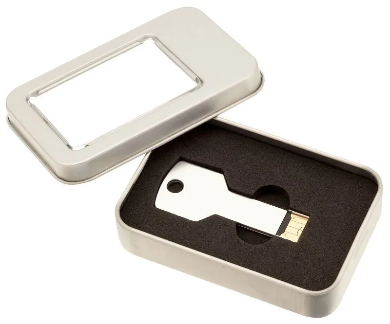 Hot Metal Key USB Pendrive USB Flash Drive With Free Laser Logo - ANKUX.COM