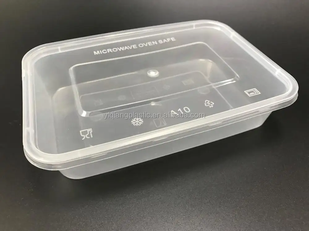 Disposable Pp Plastic Dry Fruit Packing Tray Takeaway Food Box