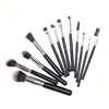 Blue Colored Make Up Brushes Shaving Makeup Tool Brush Set With Bag Professional Pouch