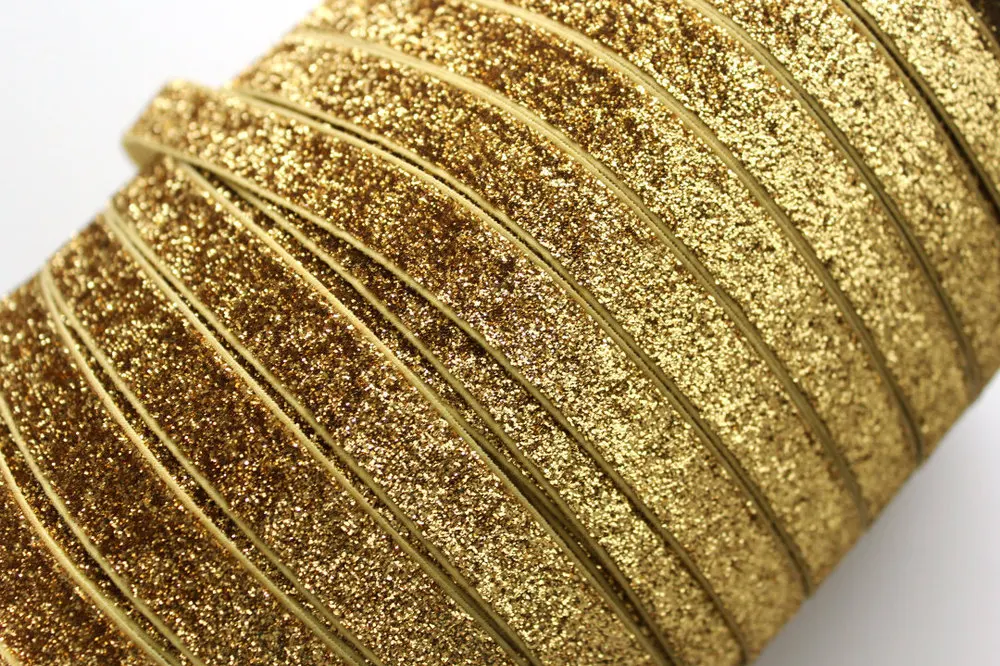 gold elastic band