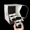 Portable Photo Studio,Mini Folding Table Top LED Light Box and Photography Light Tent with 2 Backdrops ( Size:9" 12" 16" )