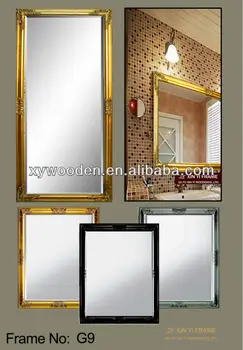 Designer Wooden Wall Dress Mirror Frame Unfinished Furniture