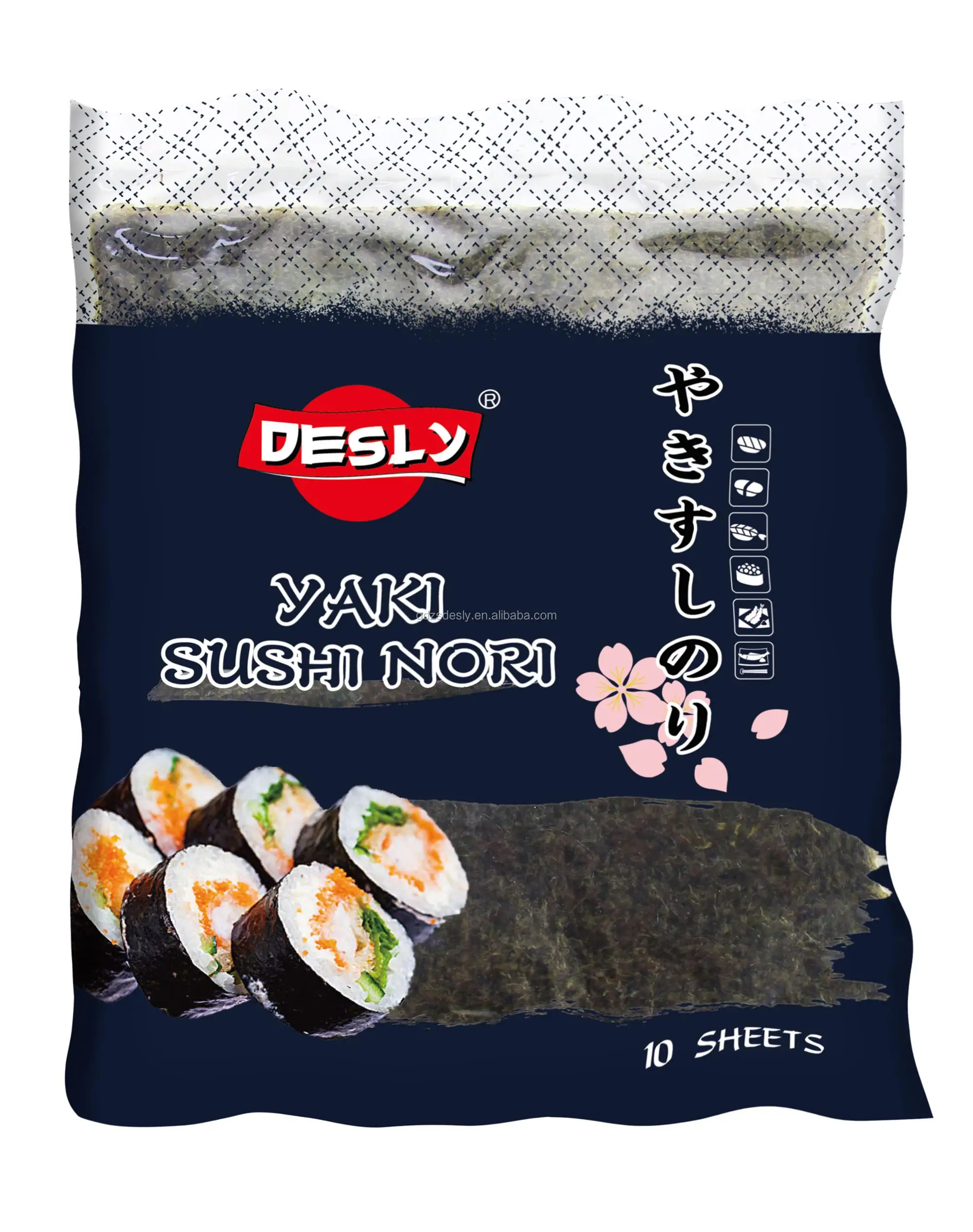 yaki sushi nori roasted seaweed