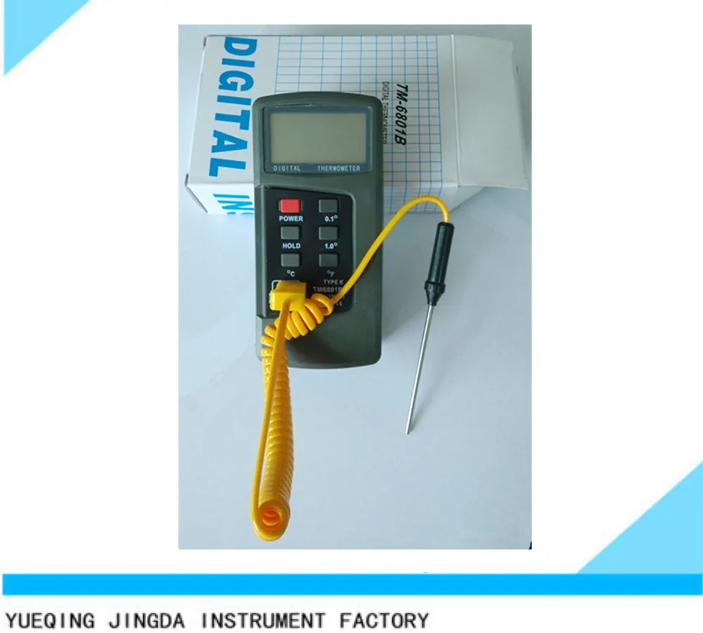 High Precision Digital Industrial Temperature Meter Type K Thermocouple Sensor Thermometer With