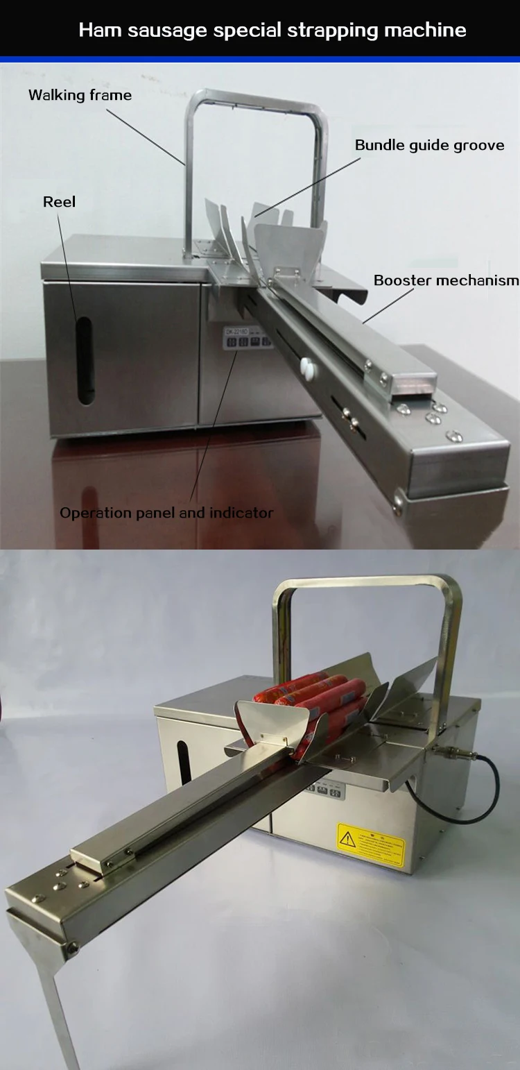 Fruit And Vegetable Banding Machine Strapping Bundling Machine Opp Film