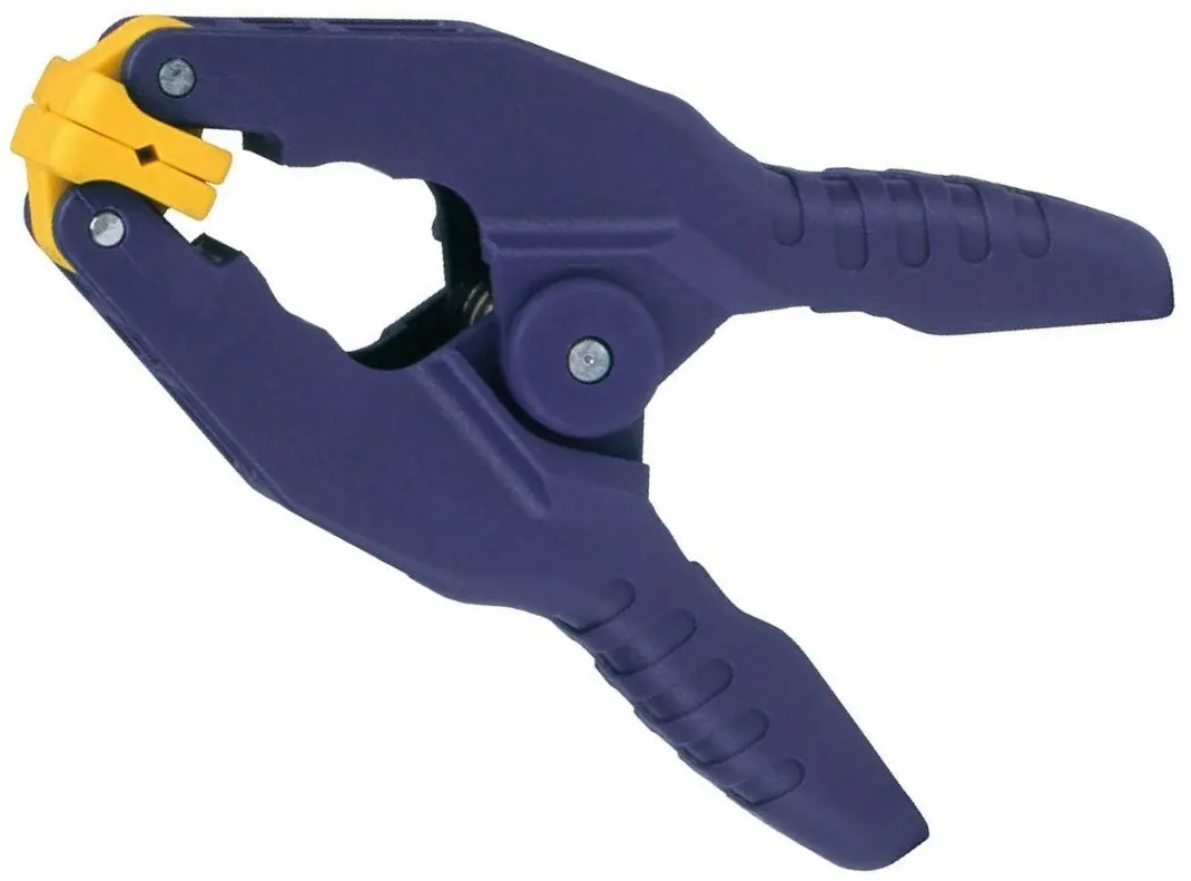 2 Pack Irwin 58100 Quick-Grip 1" Spring Clamp