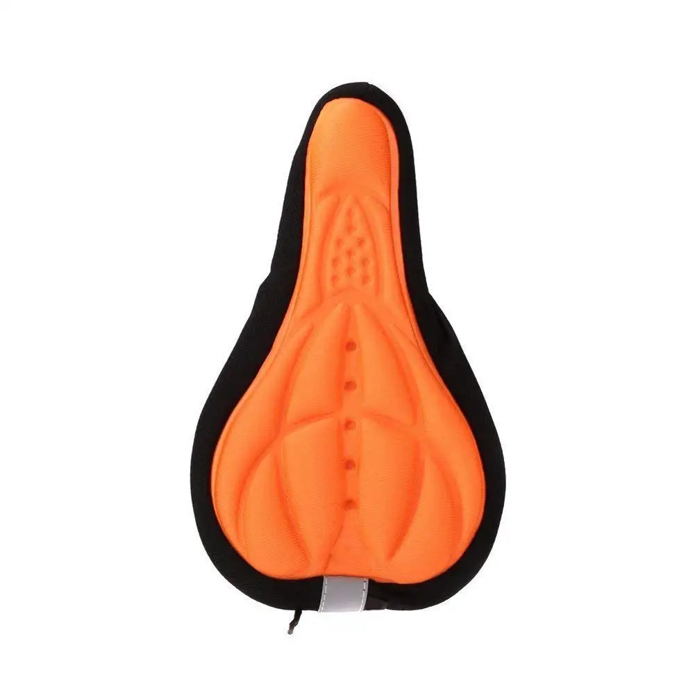 orange mountain bike seat