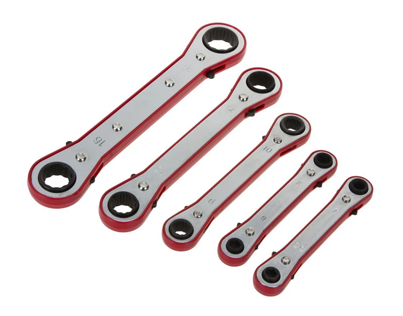 Metric,5piece Super Ratchet Wrench Ratchet Wrench Set Ratchet Wrench