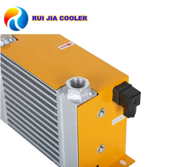 Hydraulic Air Cooled Oil Cooler Unit With Fan Air Cooler Ah0608 Buy