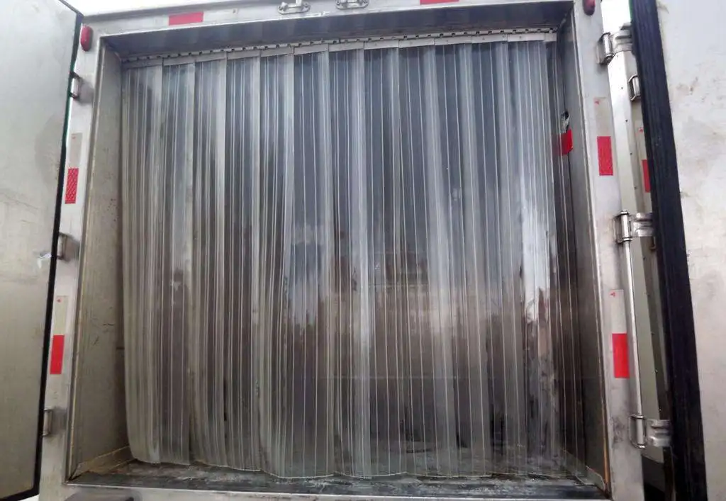Walk-in Cooler Freezer Transparent PVC Plastic Curtain, Windproof Insulated PVC Plastic Curtain Strips For Mudroom Entrance Door Curtain