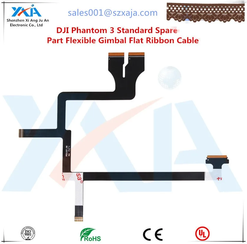 DJI Spare Parts Flexible Gimbal ribbon Flat Cable Soft cable for Phantom 4 RC Drone