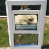 Upvc American sash window with single hung+fixed To USA Project Marketing