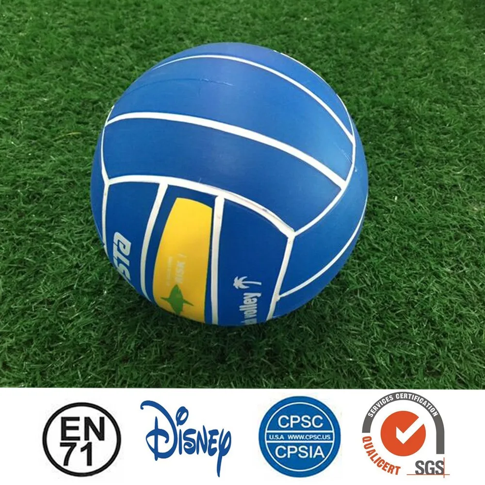 Plastic Small Beach Volleyball For Kids Play Pvc Inflatable Toy Ball Colorful Small Water Ball