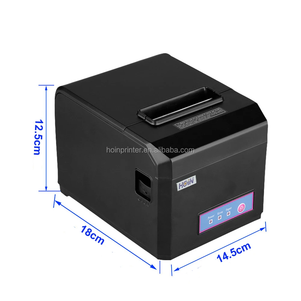 Системный принтер. Thermal Printer 80mm Hop-e801 USB+lan. Thermal Printer pos80 80mm, USB+lan , Black. Thermal Printer 80mm Hop-e802 USB+lan. POS E-801.