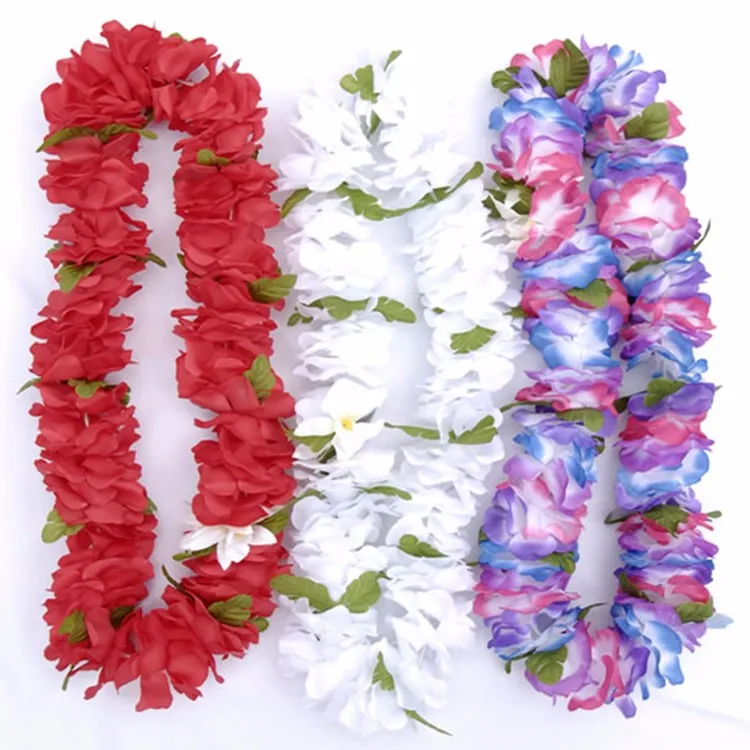 Good Quality Hawaii Flower Lei Necklace Wholesale - Buy Hawaiin Lei