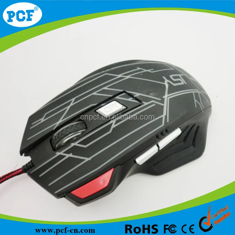 Gaming Mouse PC Laptop Desktop Laptop USB Wired Optical 6D 2400DPI Game Mice New