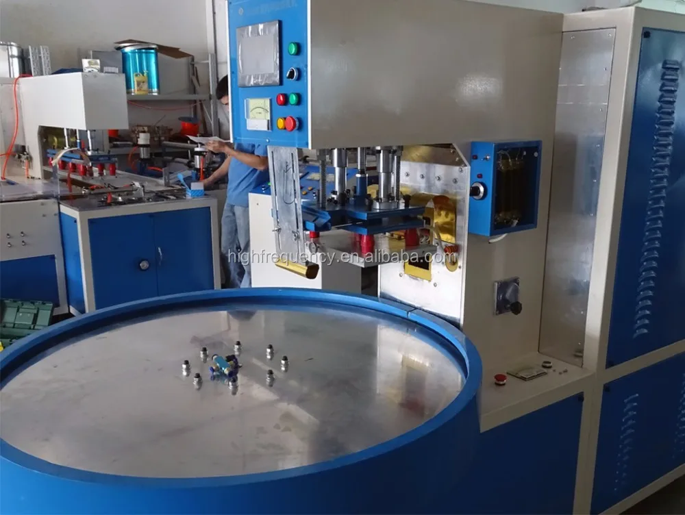 Cell phone shell case blister packaging machine