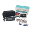 2019 easy to use quick check blood testing equipment glucose cholesterol meter test strips hemoglobin meter