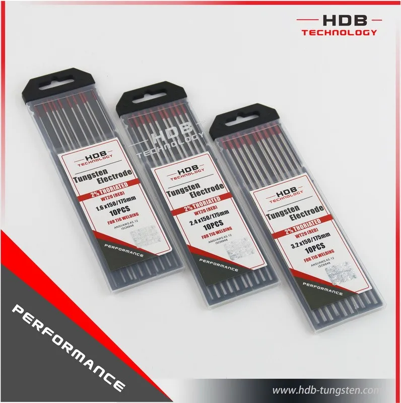 Tungsten Electrodes For Inert Gas Shielded Arc Welding,And For Plasma