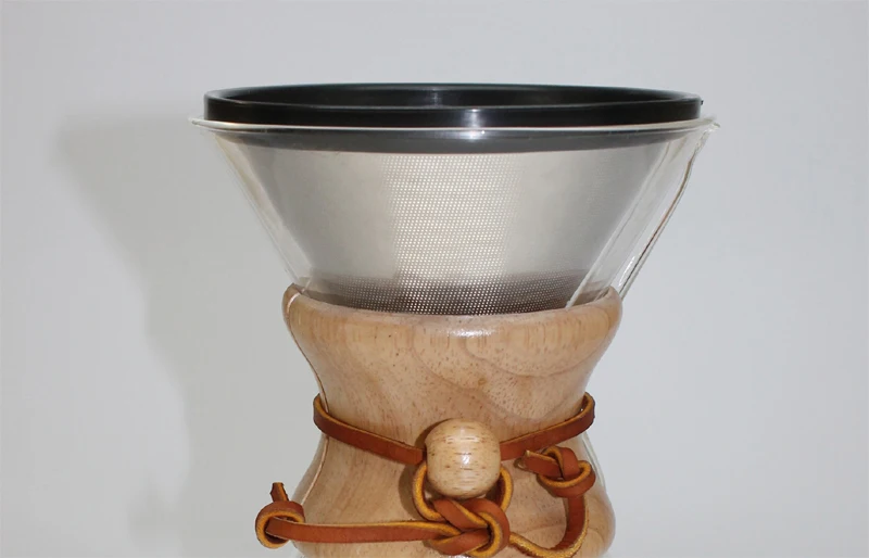 Cone Permanent Stainless Steel Coffee Filter Cup Chemex Drip Cone Permanent Stainless Steel Coffee Filter Cup Chemex Drip Maker