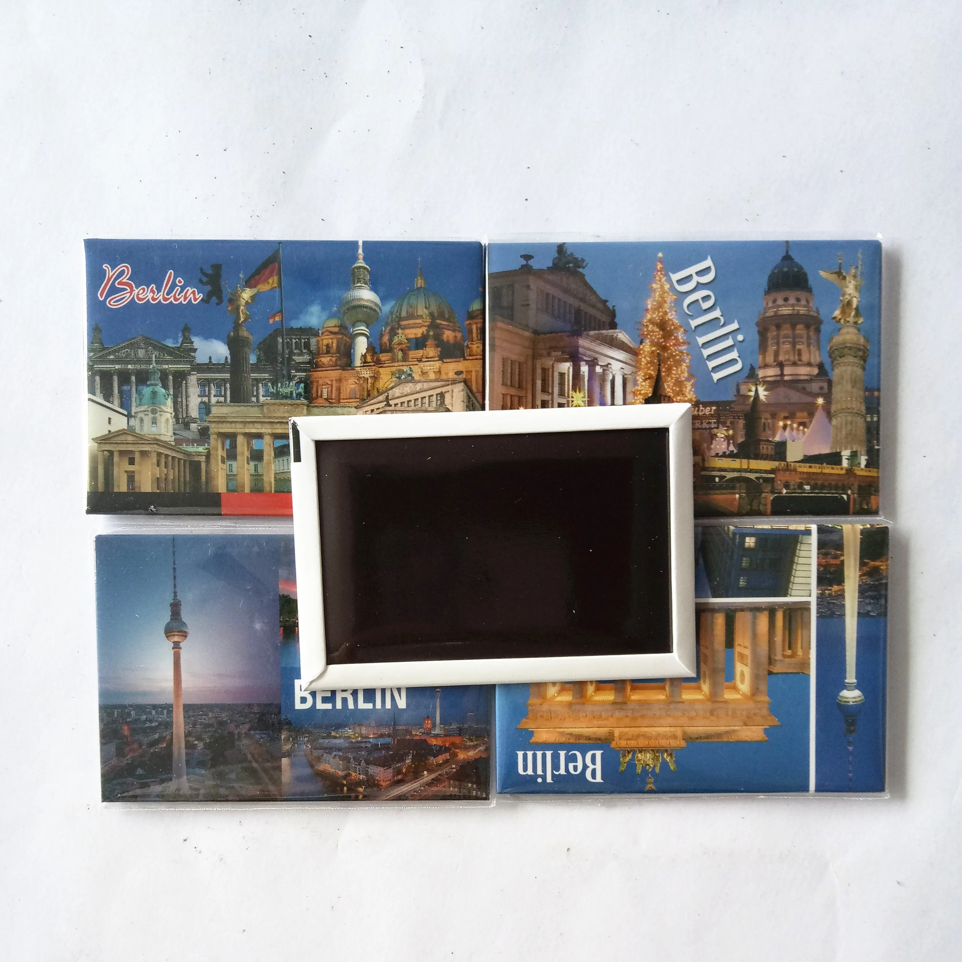 cities fridge magnet