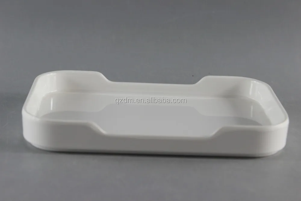 Rectangle Melamine Small Tray,White Small Tray Square Shape
