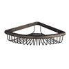 Metal antique Bathroom wire Basket , Hanging Triangular Bathroom Basket