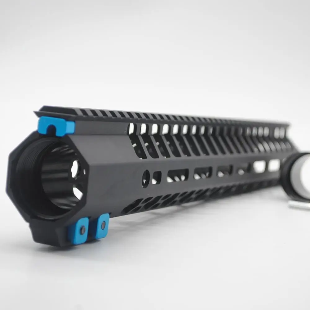 
Aplus New Side-fixed style 15 Inch High Profile Black M-lok Free Float Handguard fits .308/7.62 DPMS 