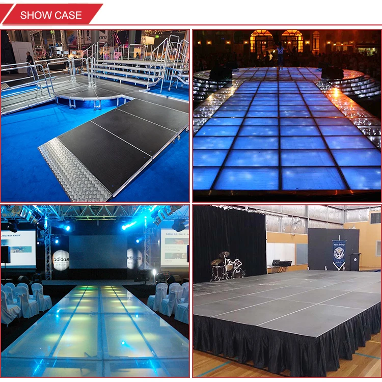 Outdoor Adjustable Performance Event Stages For Sale,Portable Aluminium