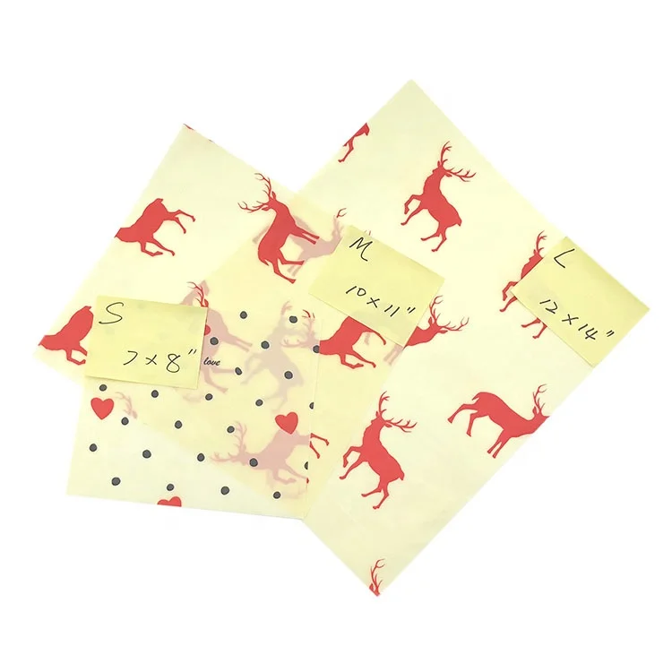 2019 New No Pollution Eco-Friendly FDA Organic Cloth Preservation Beeswax Food Wrap Reusable