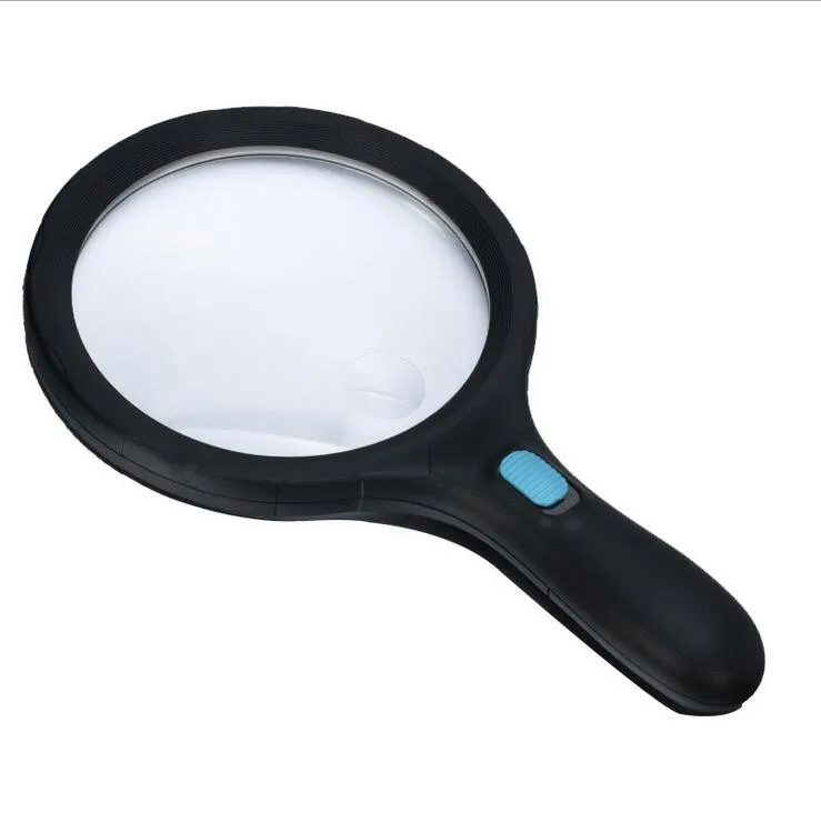 Large 2x,5x Handheld Reading Magnifing Glass 5.9 Inch/150mm Magnifier ...