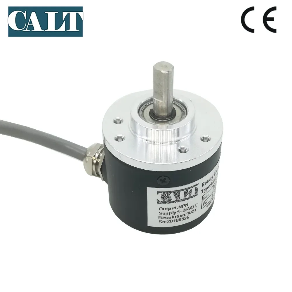 1024p R Photoelectric Rotary Encoder Abz Phase 5-26v Npn Output - Buy 