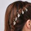 Girls New Arrival Fashion Women Metal Hair Grips Star Leaf Decorated Alloy Hair Clips