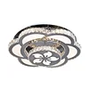 Chinese luxury Flower shape crystal Led Ceiling Lamp For Home Hotel