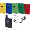 Wireless neckhanging USB charge audio system tour guide UHF 863~865MHZ anti-interference listening devices for visiting, talking