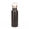 Mlife Leakproof reusable bamboo water bottles stainless steel 500ml vacuum flask