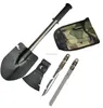 4IN 1 Camping tool Survival Shovel / Multifunction hatchet axe shove with knife saw