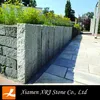g603 granite fence; granite cube pineapple face, picked face