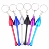 Metal Aluminium alloy Creative Mushroom pipe keyring pipe portable smoking pipes weed for smoking accessories