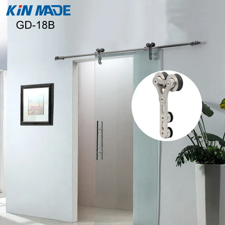 Stainless Steel Glass Sliding Door Hardware Partition Door Sliding