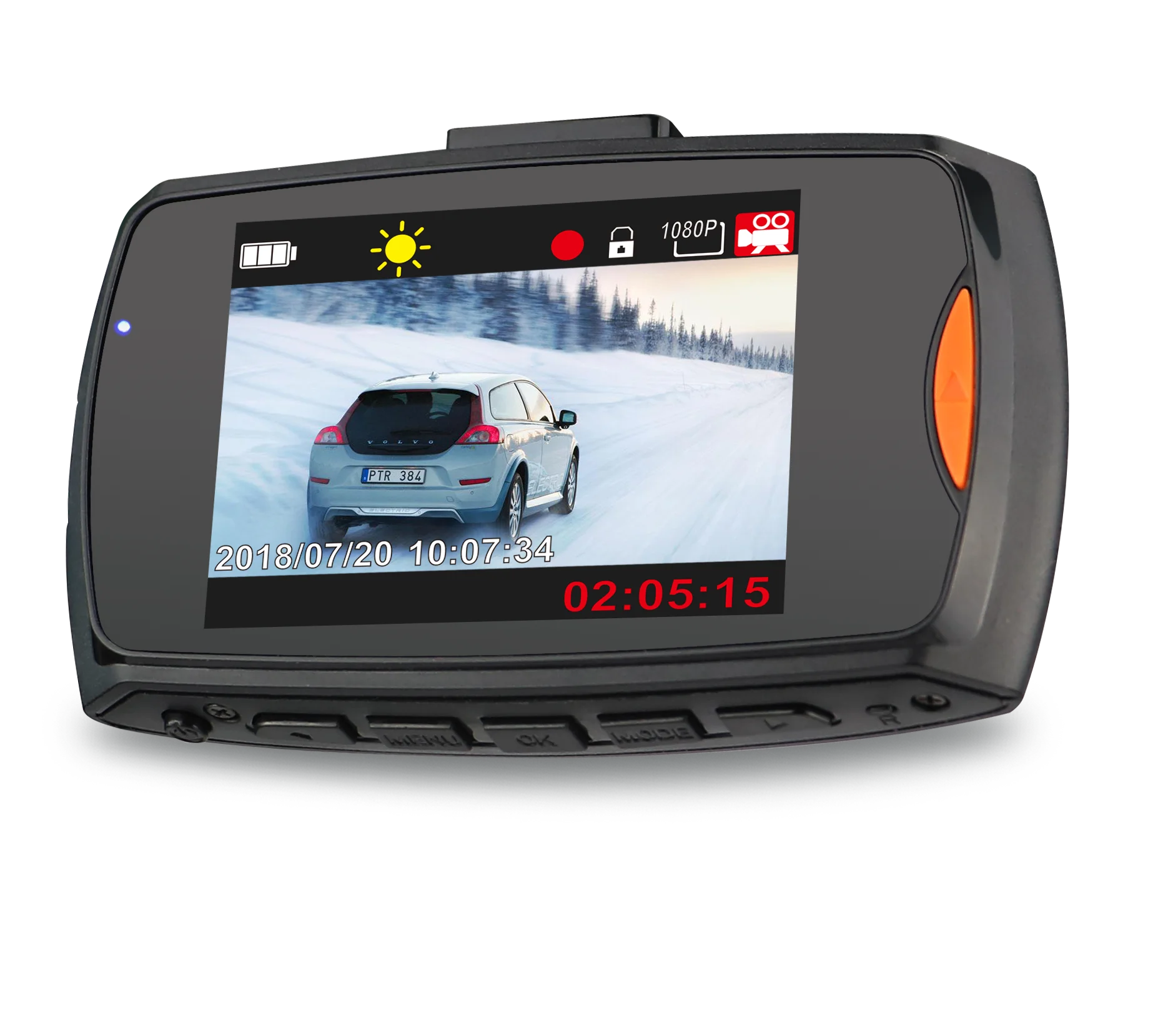 2018 New Dash Cam With 6pcs Led Ir Led Night Vision Light Car Camera