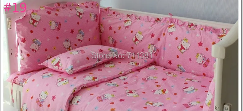 Free Shipping Baby Girl Crib Bedding Sets With Quilt