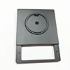 china factory supply metal cnc milling switch panel cnc machining oxidation black processing
