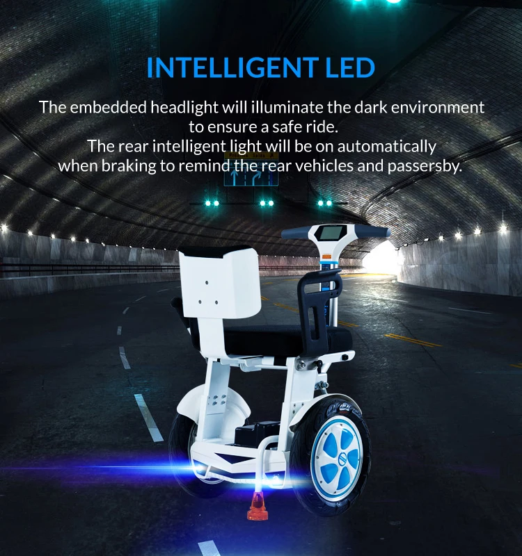 Airwheel A6TS Self Balancing Power Chair with Two Wheels